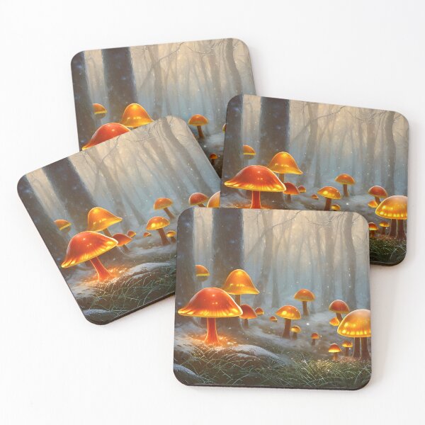 Item preview, Mushroom dreamscape designed and sold by Nicolette Vermeulen.