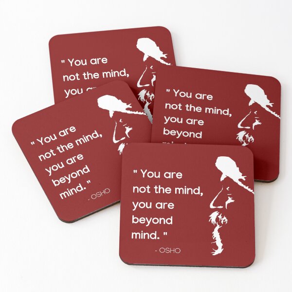 Item preview, Osho - You are not the mind, you are beyond mind - text design designed and sold by RetComly.