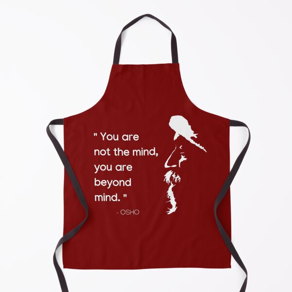Item preview, Osho - You are not the mind, you are beyond mind - text design designed and sold by RetComly.