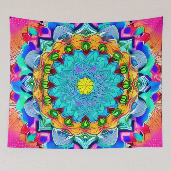 Item preview, Mandala Flower Artwork  designed and sold by gramizzia.