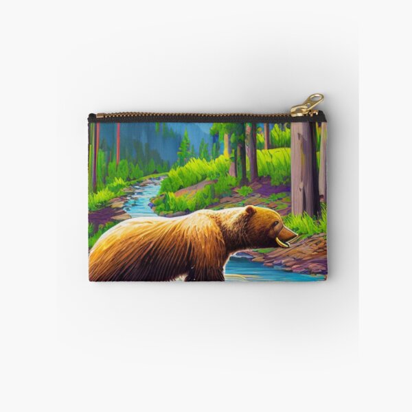 Item preview, A Bear's Fishing - Pine Tree Paradise - A Bear's Fishing designed and sold by WBP Mart.