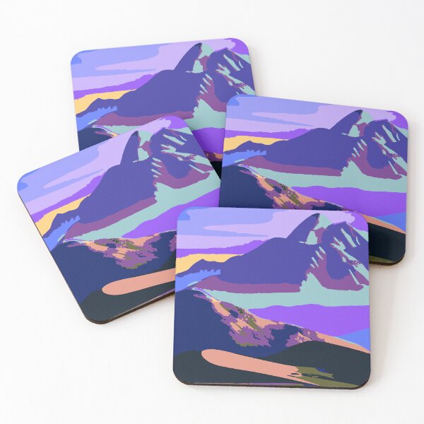 Item preview, Vintage Abstract Illustration:- Retro Landscape Illustration-Vintage Landscape art  designed and sold by typoinspired.