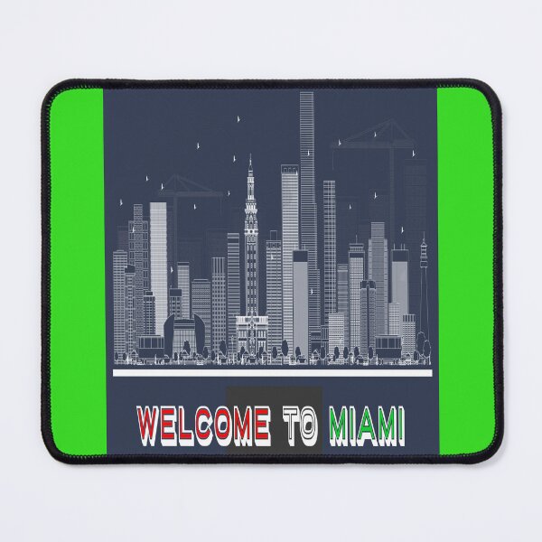 Item preview, Cityscape Silhouette: Welcome to Miami designed and sold by mturns57.