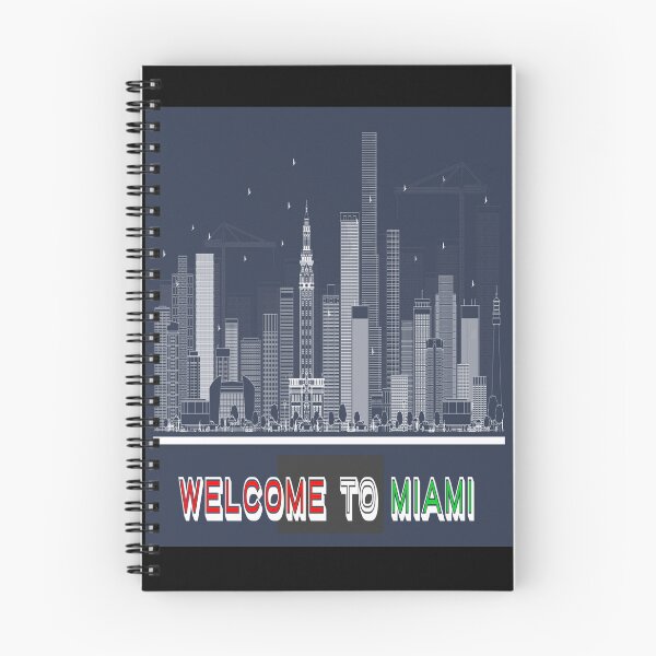 Item preview, Cityscape Silhouette: Welcome to Miami designed and sold by mturns57.