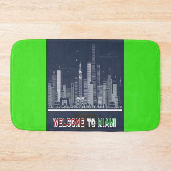 Item preview, Cityscape Silhouette: Welcome to Miami designed and sold by mturns57.