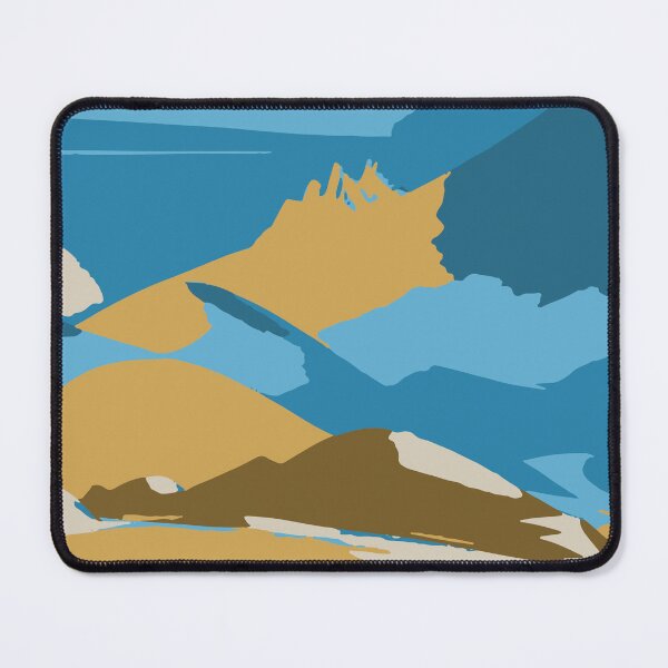 Item preview, Vintage Abstract Illustration:- Retro Landscape Illustration-Vintage Landscape art  designed and sold by typoinspired.