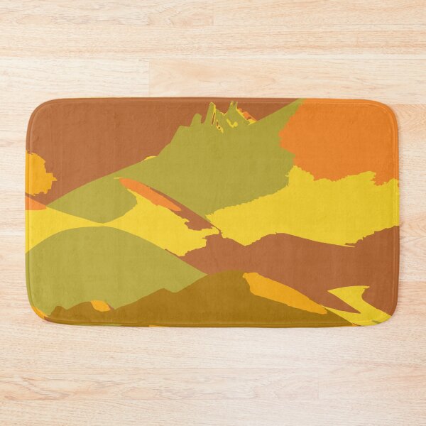 Item preview, Vintage Abstract Illustration:- Retro Landscape Illustration-Vintage Landscape art  designed and sold by typoinspired.