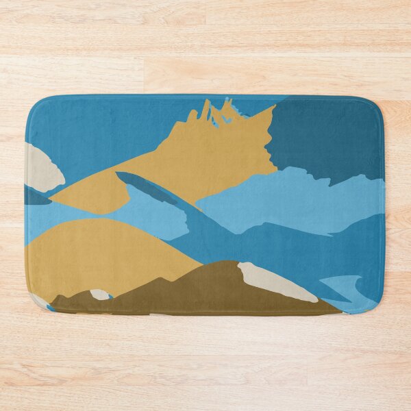 Item preview, Vintage Abstract Illustration:- Retro Landscape Illustration-Vintage Landscape art  designed and sold by typoinspired.