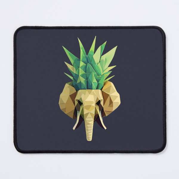 Item preview, Majestic Pineapple Elephant, Dark background designed and sold by markeralchemy.