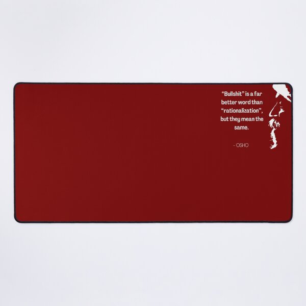 Item preview, Rationalization... Osho Quote – To Turn You Outside In! - text design designed and sold by RetComly.