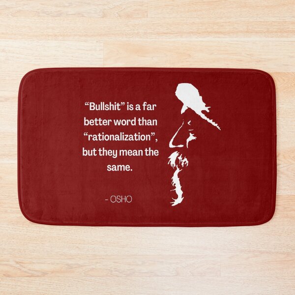 Item preview, Rationalization... Osho Quote – To Turn You Outside In! - text design designed and sold by RetComly.