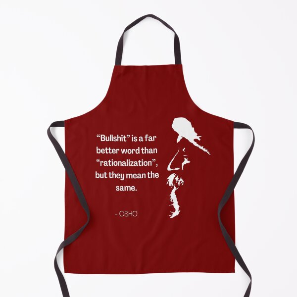 Item preview, Rationalization... Osho Quote – To Turn You Outside In! - text design designed and sold by RetComly.