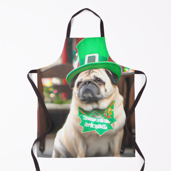 Item preview, St Patricks Pug. St Patricks Dog. designed and sold by Doggymadness.