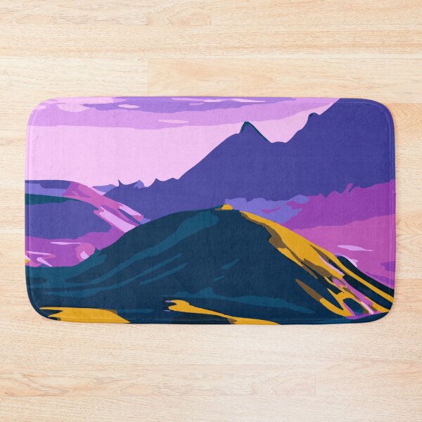Item preview, Vintage Abstract Illustration:- Retro Landscape Illustration-Vintage Landscape art  designed and sold by typoinspired.