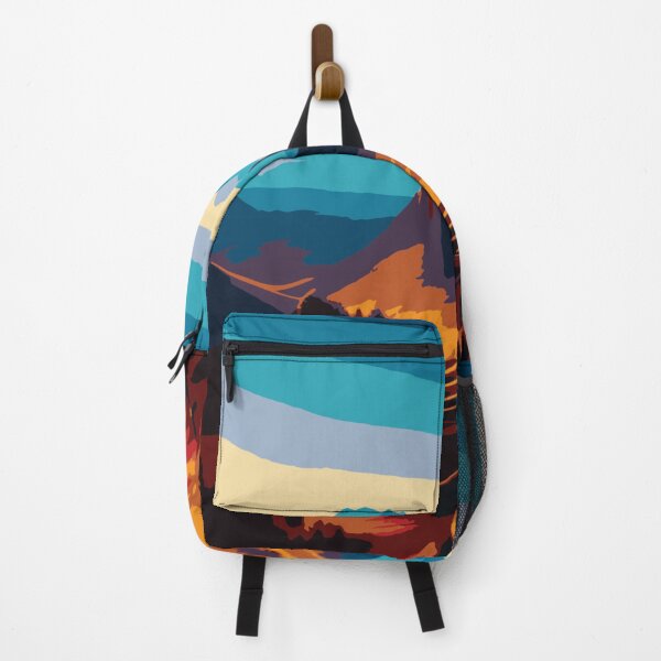 Item preview, Retro Futurism Art:- Retro Futurism Art-Retro Landscape Art designed and sold by typoinspired.