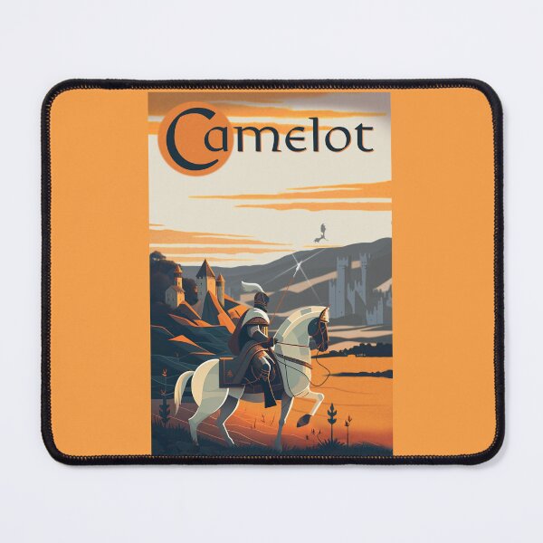 Item preview, Camelot - Vintage Travel Poster designed and sold by Boundliss.