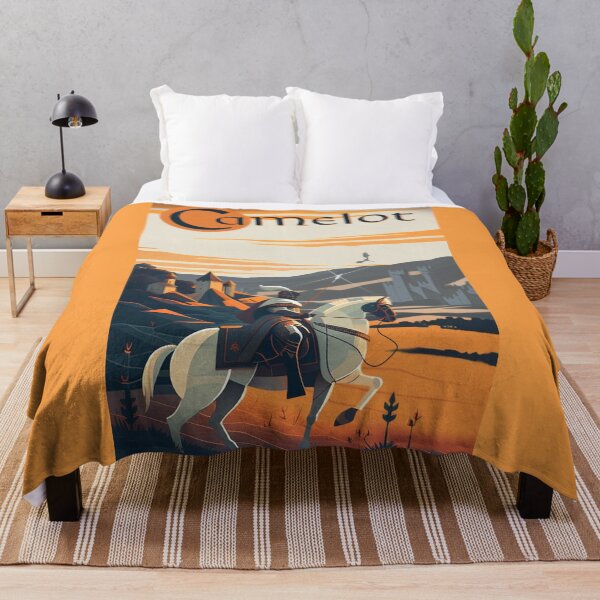 Item preview, Camelot - Vintage Travel Poster designed and sold by Boundliss.