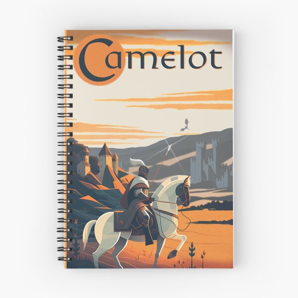 Item preview, Camelot - Vintage Travel Poster designed and sold by Boundliss.