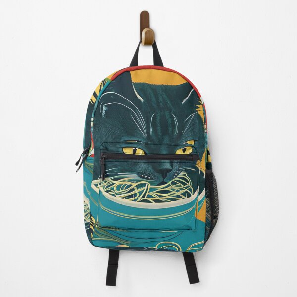 Item preview, Cat Eating Spaghetti Pastel designed and sold by roleshop.