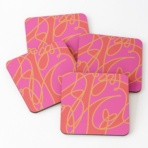 Item preview, Pink, red, yellow (Scribble Background) designed and sold by eveyting.