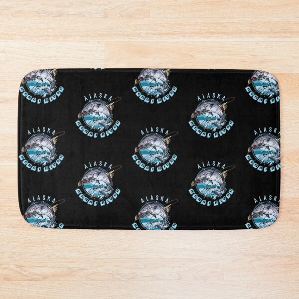 Item preview, Kenai River Alaska Alaskan Salmon Fishing Trip AK Souvenir graphic designed and sold by grant4king.