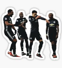 Pogba Lingard Martial Young Milly Rock Sticker