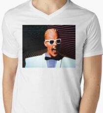 Max Headroom Men's V-Neck T-Shirt