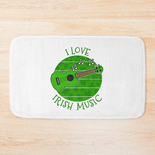 Item preview, St Patrick's Day Ukulele, I Love Irish Music designed and sold by doodlerob.