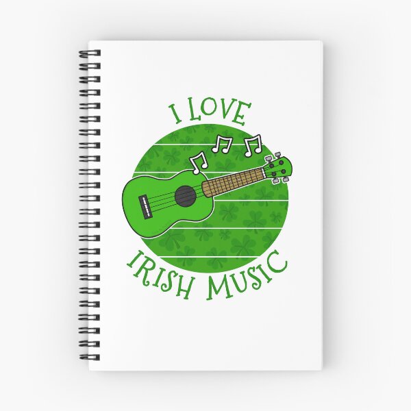 Item preview, St Patrick's Day Ukulele, I Love Irish Music designed and sold by doodlerob.