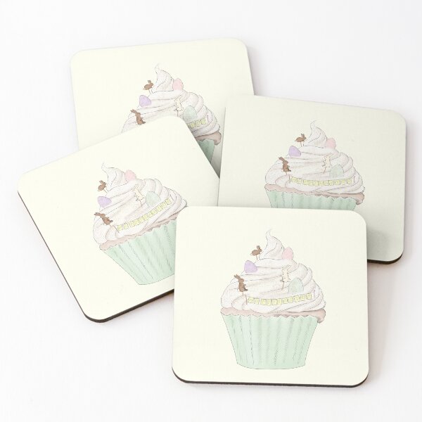 Item preview, Easter bunny cupcake designed and sold by Mauveink.