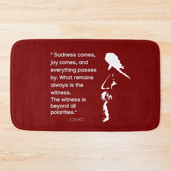 Item preview, Osho - The witness is beyond all polarities ... text design designed and sold by RetComly.