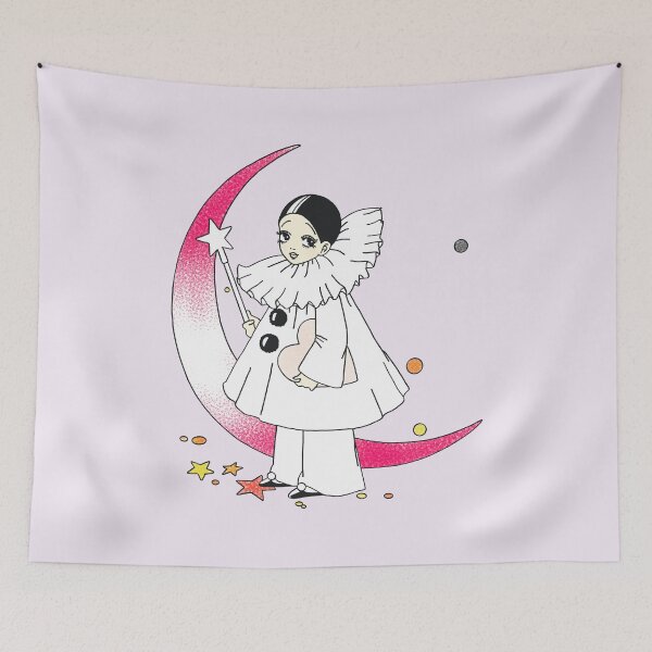 Item preview, Moon Magic Pierrot designed and sold by Lara Ditkoff.