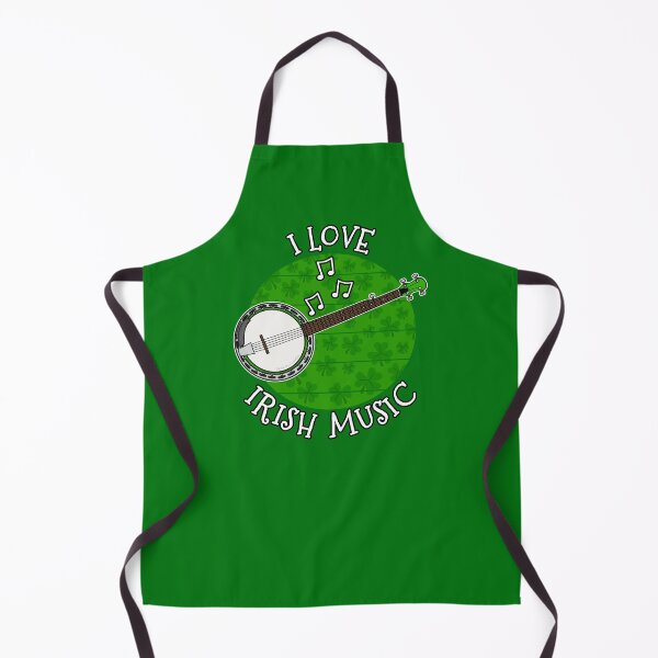 Artikelvorschau, St. Patrick's Day Banjo, Ich liebe irische Musik entworfen und verkauft von doodlerob.