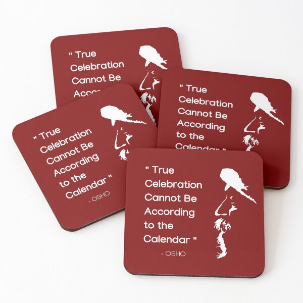 Item preview, True Celebration ... Osho Quote – To Turn You Outside In! - text design designed and sold by RetComly.