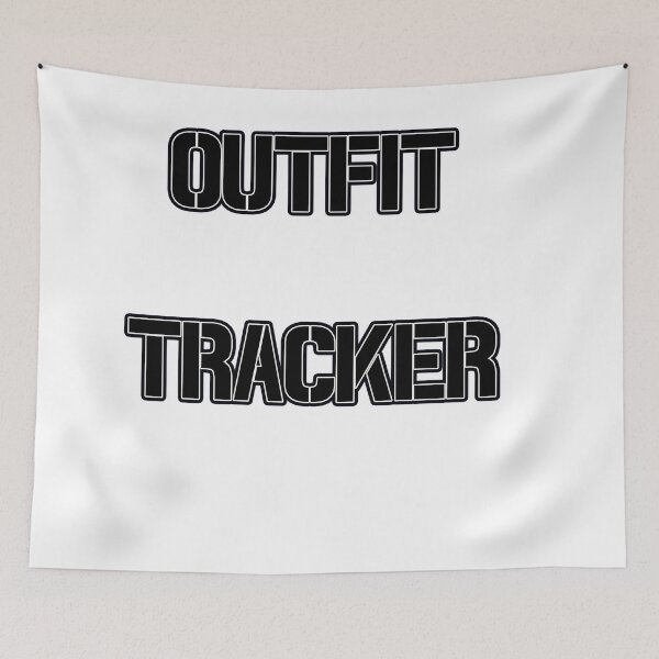 Item preview, Outfit tracker designed and sold by Iskybibblle.