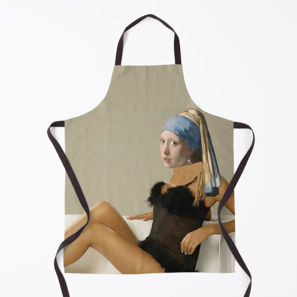 Item preview, Girl With A Pearl Earring Funny Poster designed and sold by Teetans.