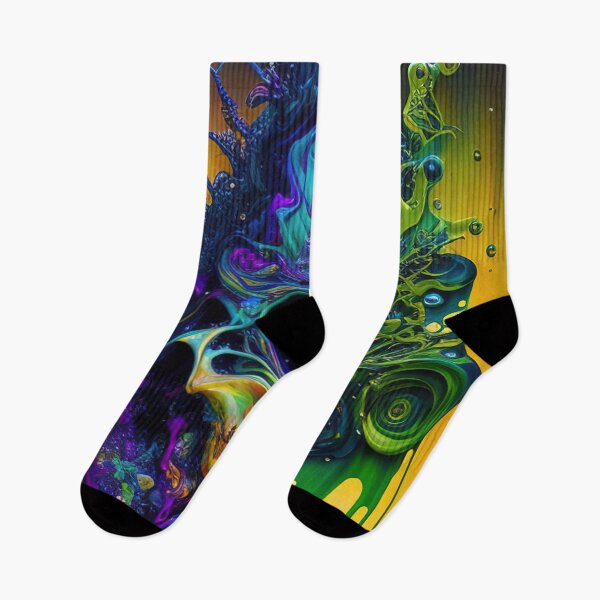 Item preview, Swirling colorful abstract paint designed and sold by RK - Shop.