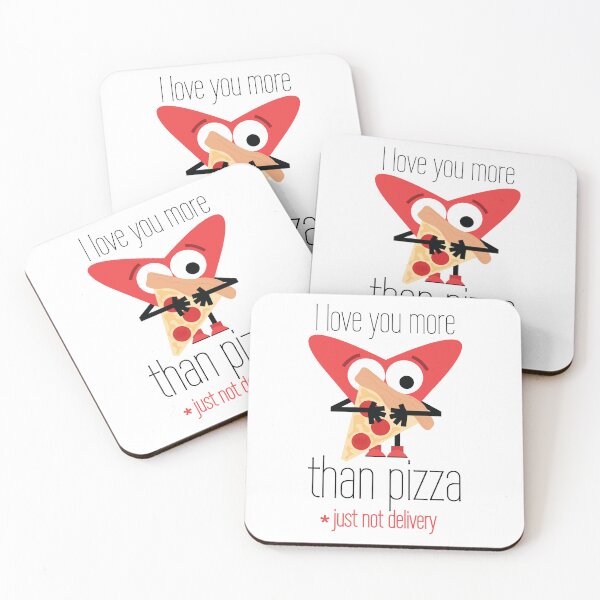 Item preview, I Love You More Than Pizza Just Not Delivery. Heart Hugging Pizza And In Love Dating Marriage Vday designed and sold by doseofwin.