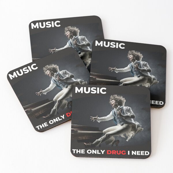 Item preview, Music is the only drug I need - classical music   designed and sold by PlantDemia.