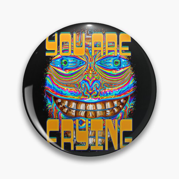 Item preview, You Are Frying - Captioned (1)- Trippy Psychedelic Art designed and sold by TheThirdEye.