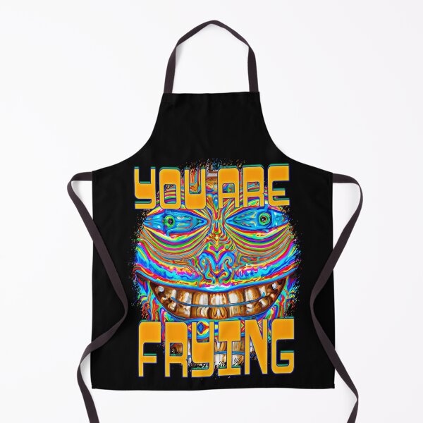 Item preview, You Are Frying - Captioned (1)- Trippy Psychedelic Art designed and sold by TheThirdEye.