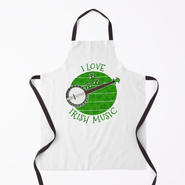Item preview, St Patrick's Day Banjo, I Love Irish Music designed and sold by doodlerob.