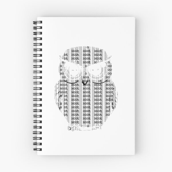 Item preview, Owl Typography Hoot Hoot designed and sold by ShopSunday.