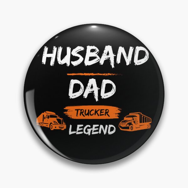 Artikelvorschau, Husband Dad Trucker Legend entworfen und verkauft von Unique-for-U.