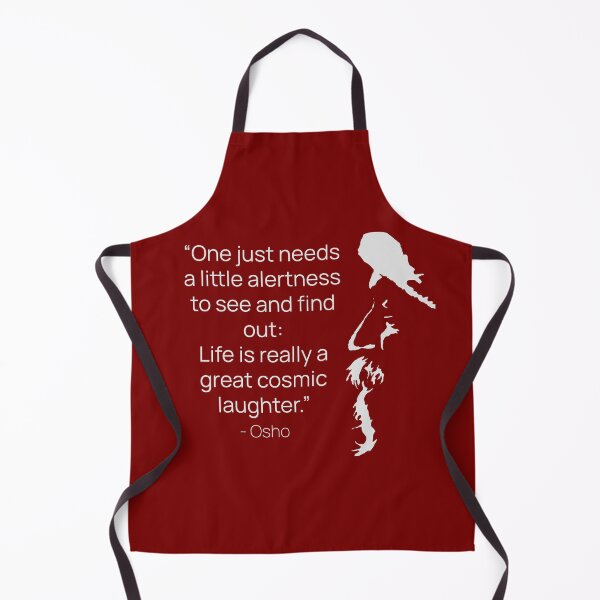Item preview, Osho - Life is really a great cosmic laughter - text design designed and sold by RetComly.