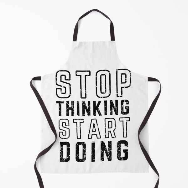 Item preview, STOP THINKING START DOING Poster Distressed  designed and sold by KingsManKind.