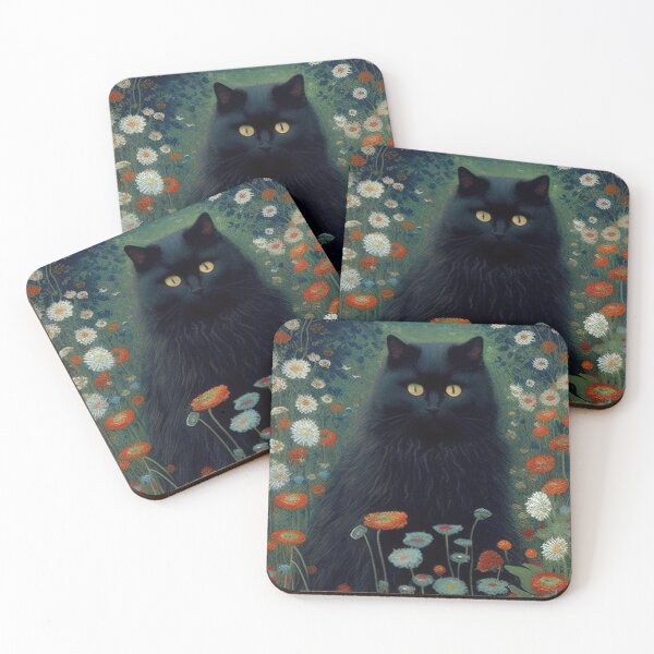 Item preview, Cat in the garden illustration designed and sold by RK - Shop.