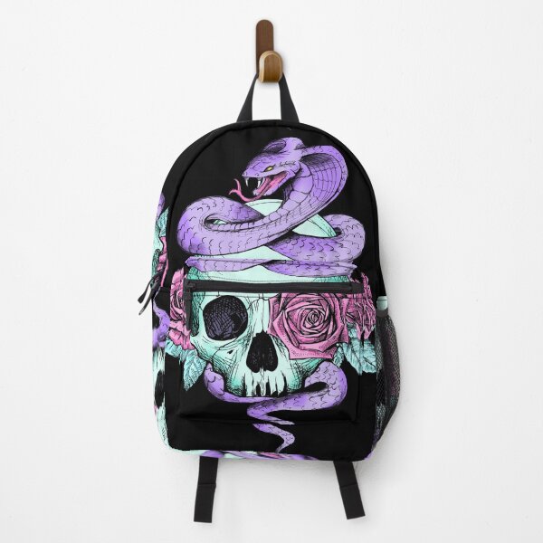 Item preview, Pastel Goth Valentine - Skull Roses and Snake designed and sold by MagicStrawberry.