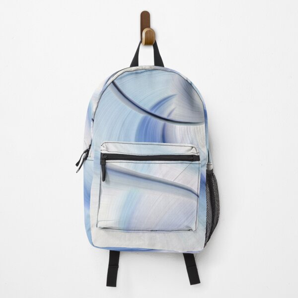 Item preview, Earthbound Digital Abstract Blue White Inversion designed and sold by nancyjcreates.