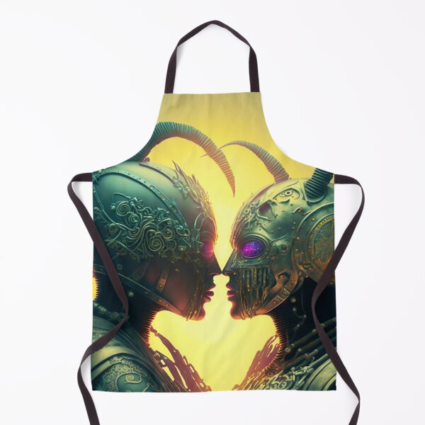 Item preview, Horned Robots in Love designed and sold by Simone Davino.